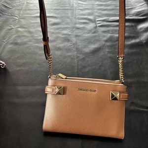 MK rose gold 9”1/2 x 7 “